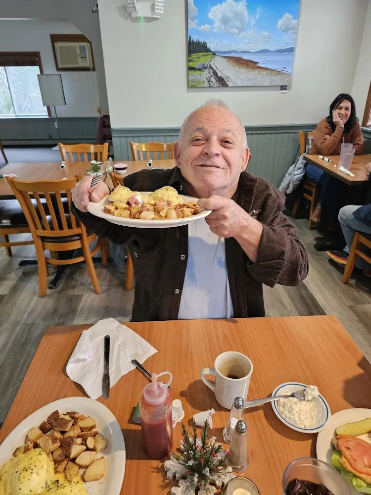 Eggs Benedict and Guest